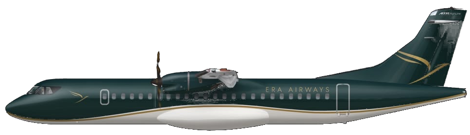 ERA Airways ATR 72-600 HighLine